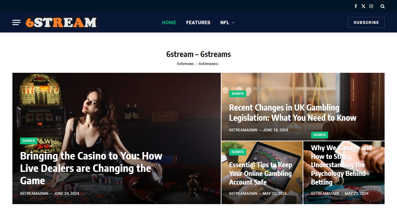 6stream: 6streams xyz, 6streamxyz, 6 streams NBA Live Games Sports