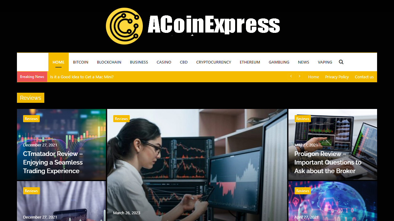 ACoinExpress - A Digital Currency Like Bitcoin And Cryptocurrency