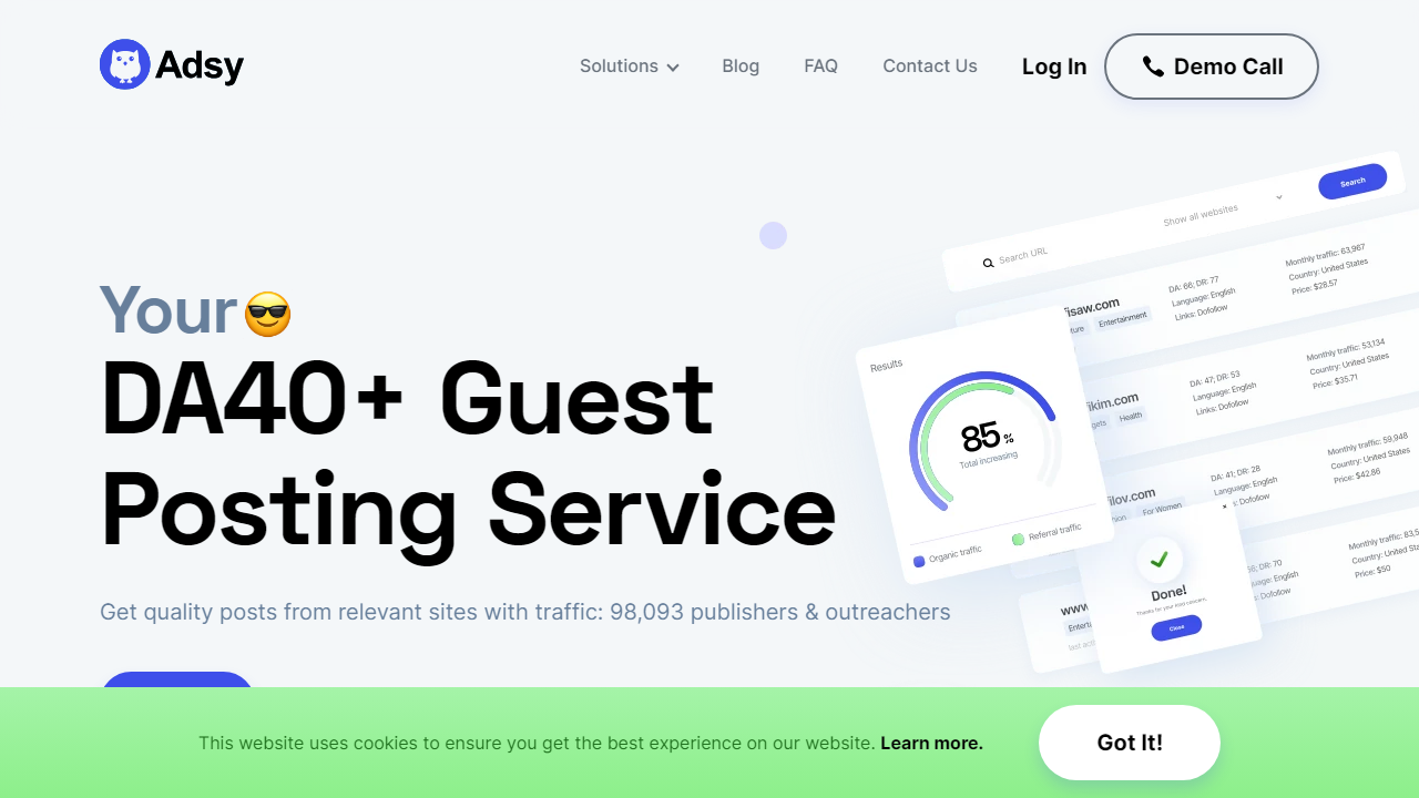 Guest Posting Service | Submit Your Post To The Best Blogs With Adsy