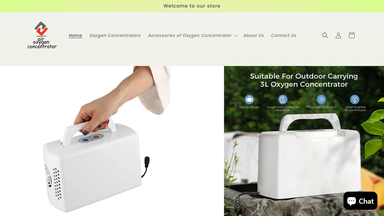 airoxygenconcentrator.com