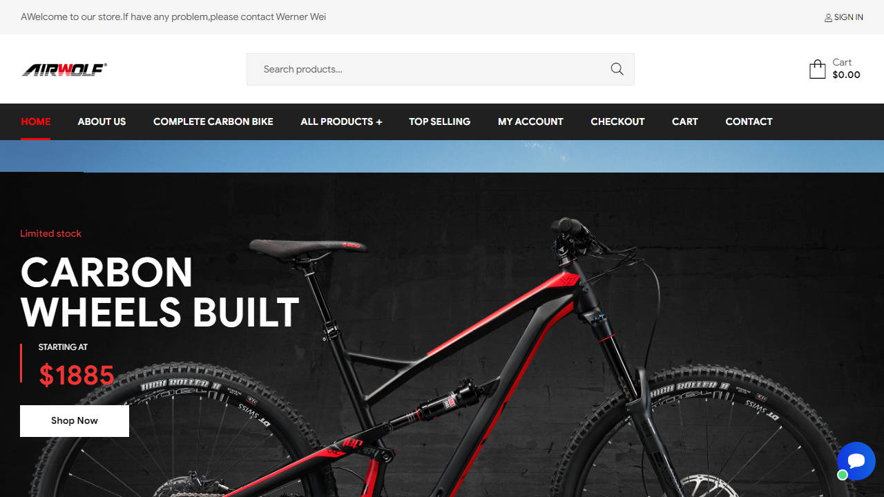 airwolfcarbonbike.com