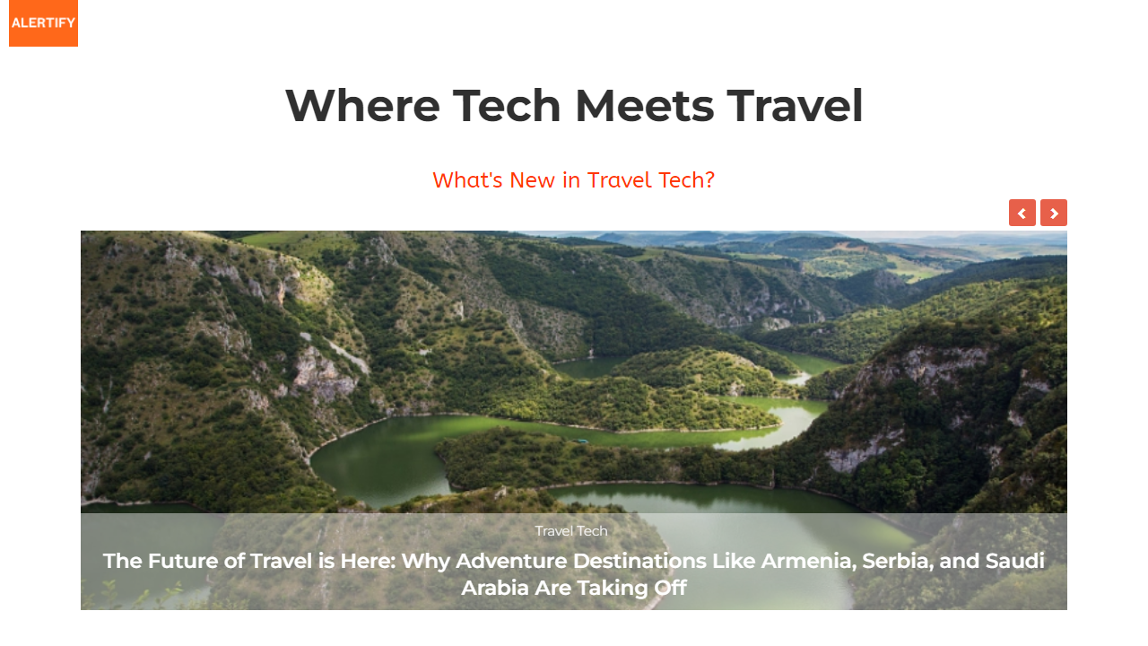 Where Tech Meets Travel ⋆