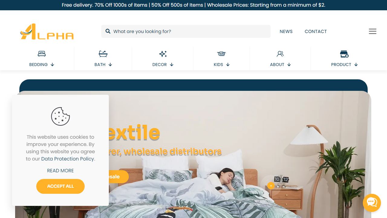 alphatextileco.com