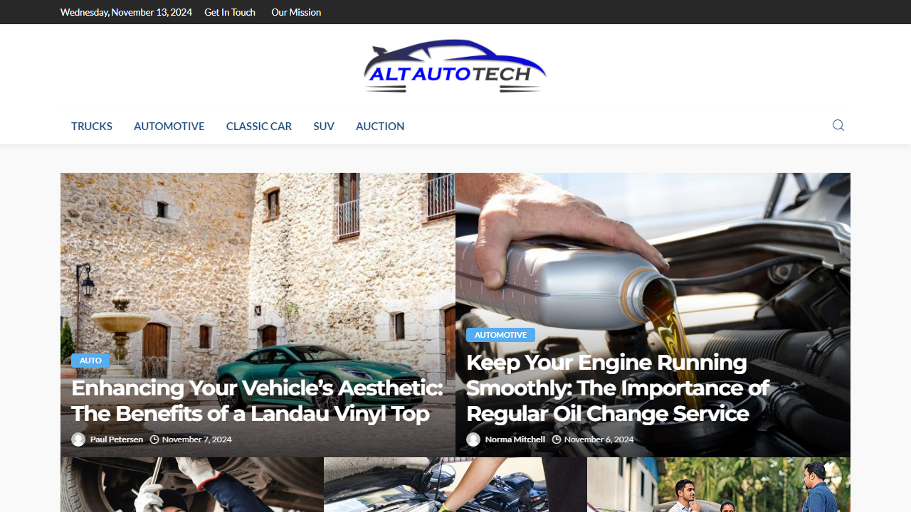 Alt Auto Tech: Future of Automotive Technology & Innovations