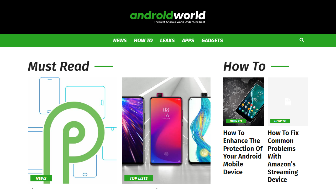 AndroidWorld.org - Android Tricks, How To, Apps