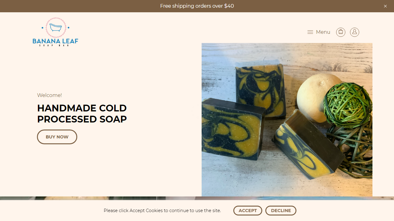 bananaleafsoapbar.com