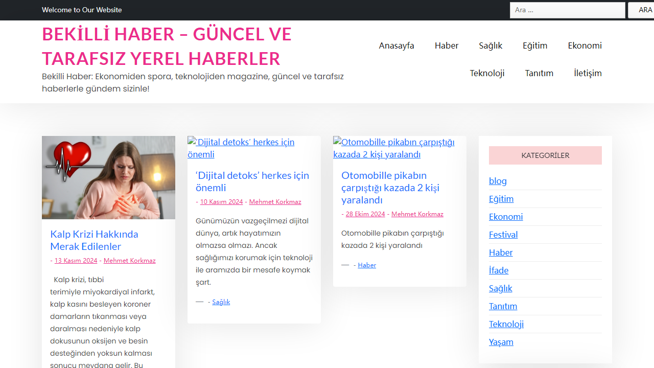 Bekilli Haber - Güncel ve Tarafsız Yerel Haberler - Bekilli Haber: Ekonomiden spora, teknolojiden magazine, güncel ve tarafsız haberlerle gündem sizinle!