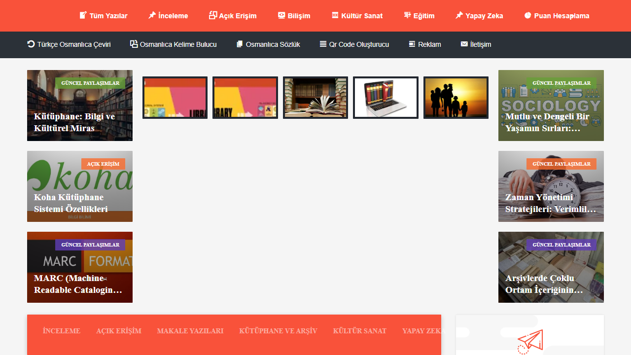 Bilgi Bilimi - Bilgiyi Paylaşarak Öğreniyoruz