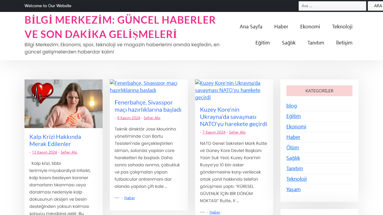 Bilgi Paylaşım Sitesi