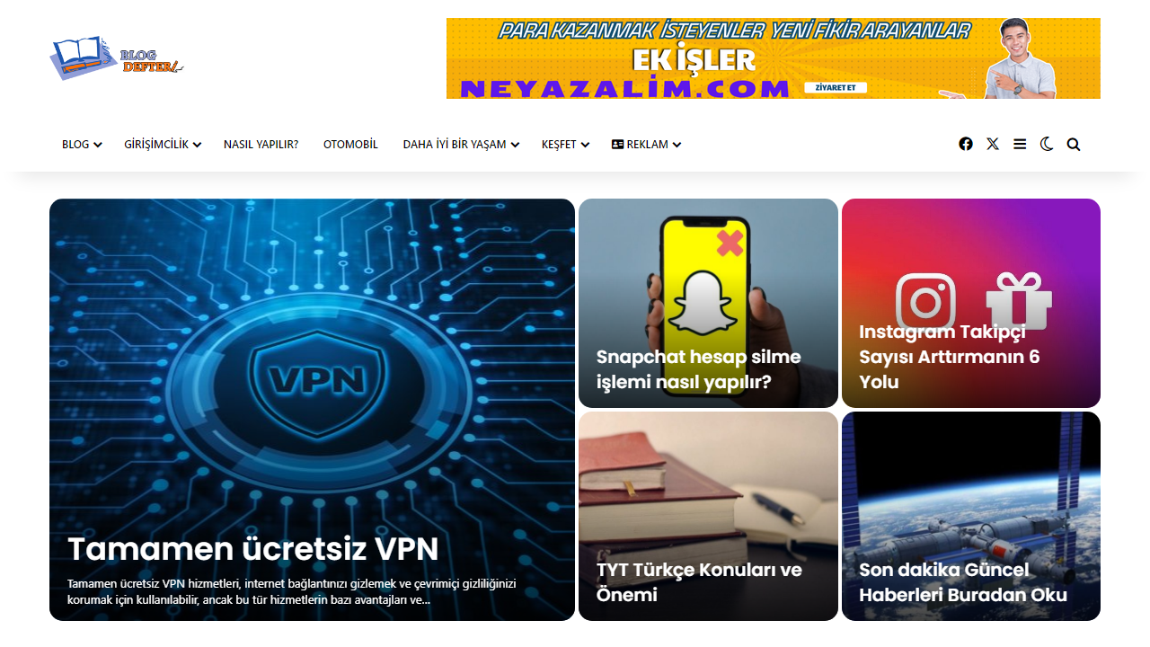 Türkiyenin Bilgi Kaynağı BlogDefteri