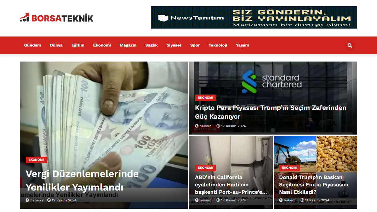 Borsa Teknik – Son Dakika Borsa Haberleri