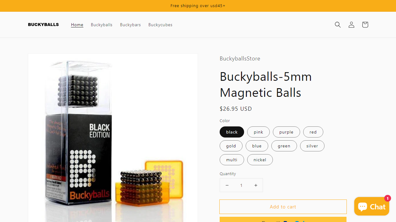 buckyballsstore.com