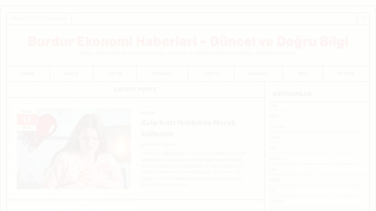 Burdur Ekonomi Haberleri - Güncel ve Doğru Bilgi - Burdur Ekonomi'de en taze ekonomi, spor, teknoloji ve magazin haberlerini keşfedin, gündemi yakalayın!