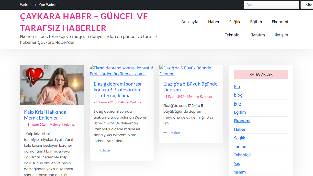 Çaykara Haber - Güncel ve Tarafsız Haberler - Ekonomi, spor, teknoloji ve magazin dünyasından en güncel ve tarafsız haberler Çaykara Haber'de!