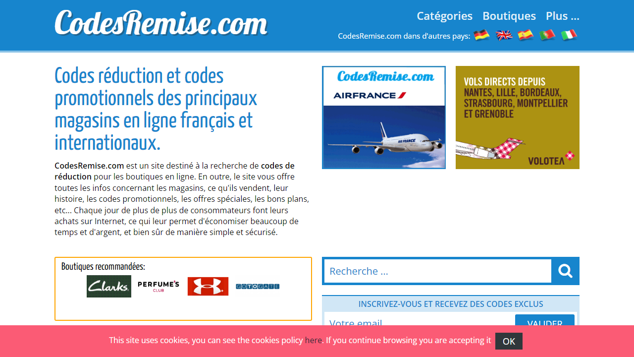codesremise.com