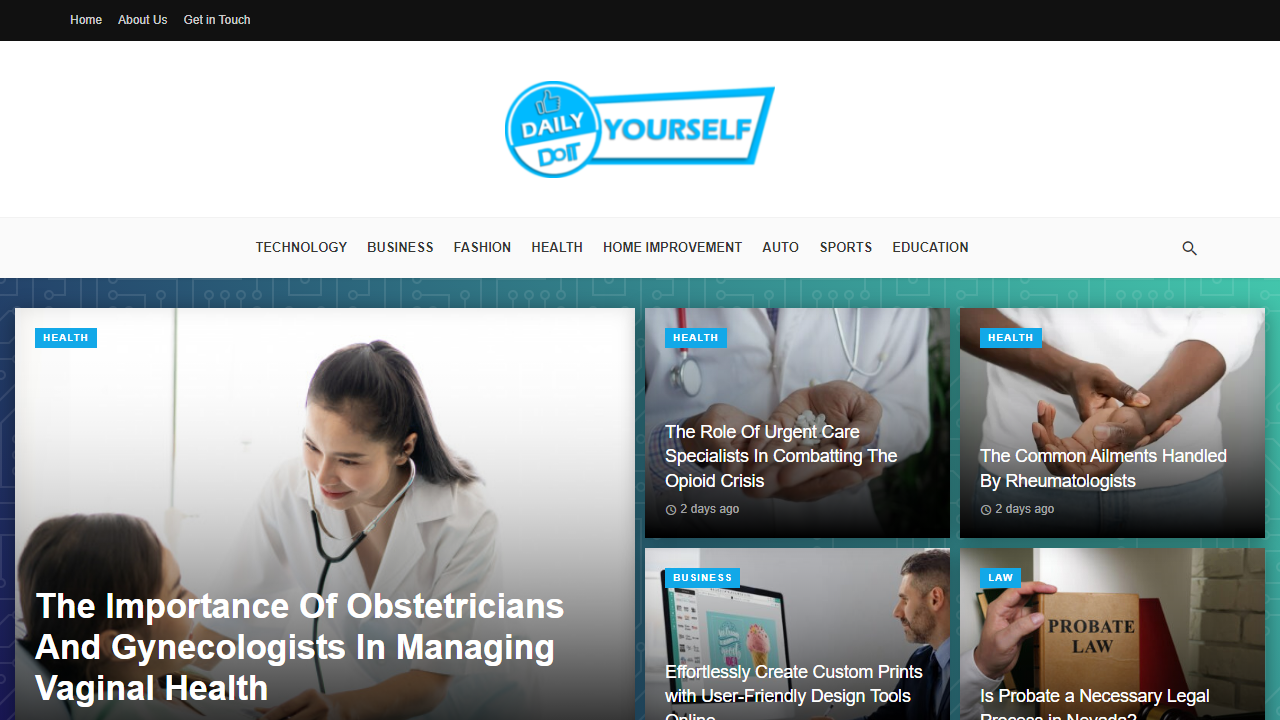 Daily Do It Your Self | General Blog