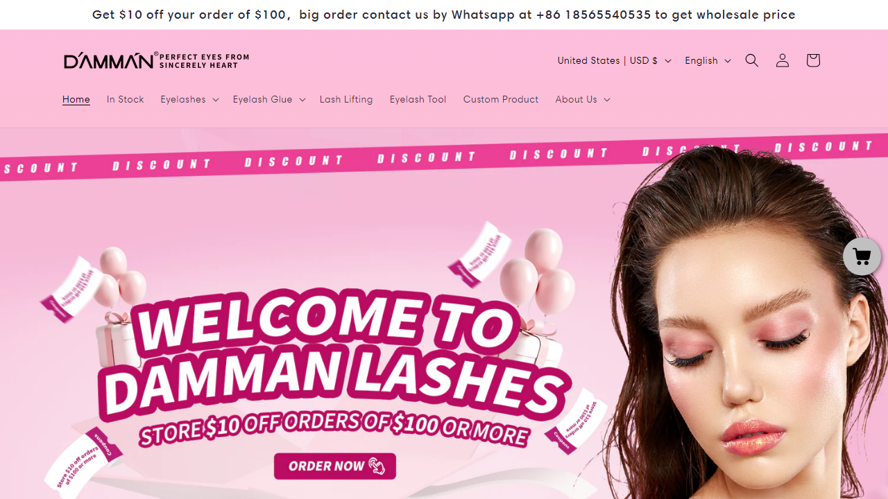 dammanlashes.com