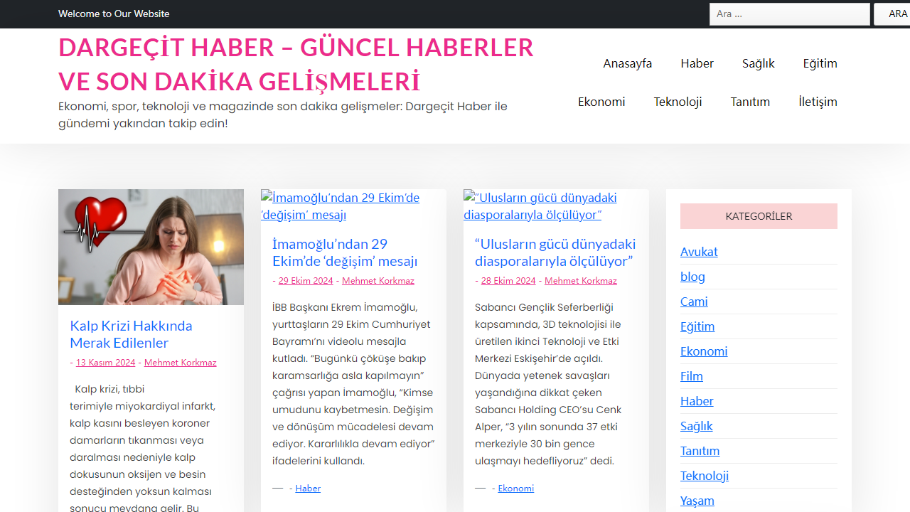 Dargeçit Haber - Güncel Haberler ve Son Dakika Gelişmeleri - Ekonomi, spor, teknoloji ve magazinde son dakika gelişmeler: Dargeçit Haber ile gündemi yakından takip edin!