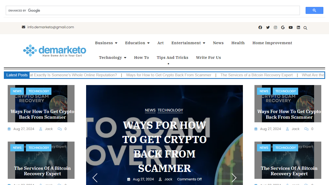 Demarketo | Latest Business, Tech Blog & News