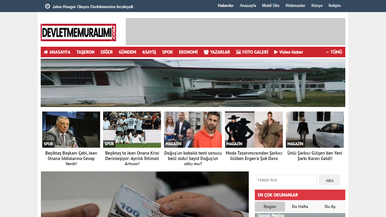 Türkiye'nin En Aktif En Hızlı Haber Sitesi