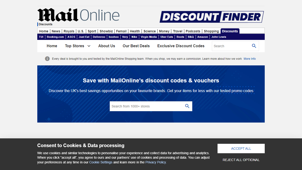discountcode.dailymail.co.uk