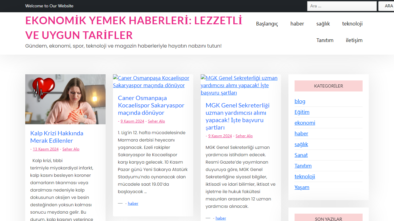 Ekonomik Yemek Haberleri: Lezzetli ve Uygun Tarifler - Gündem, ekonomi, spor, teknoloji ve magazin haberleriyle hayatın nabzını tutun!