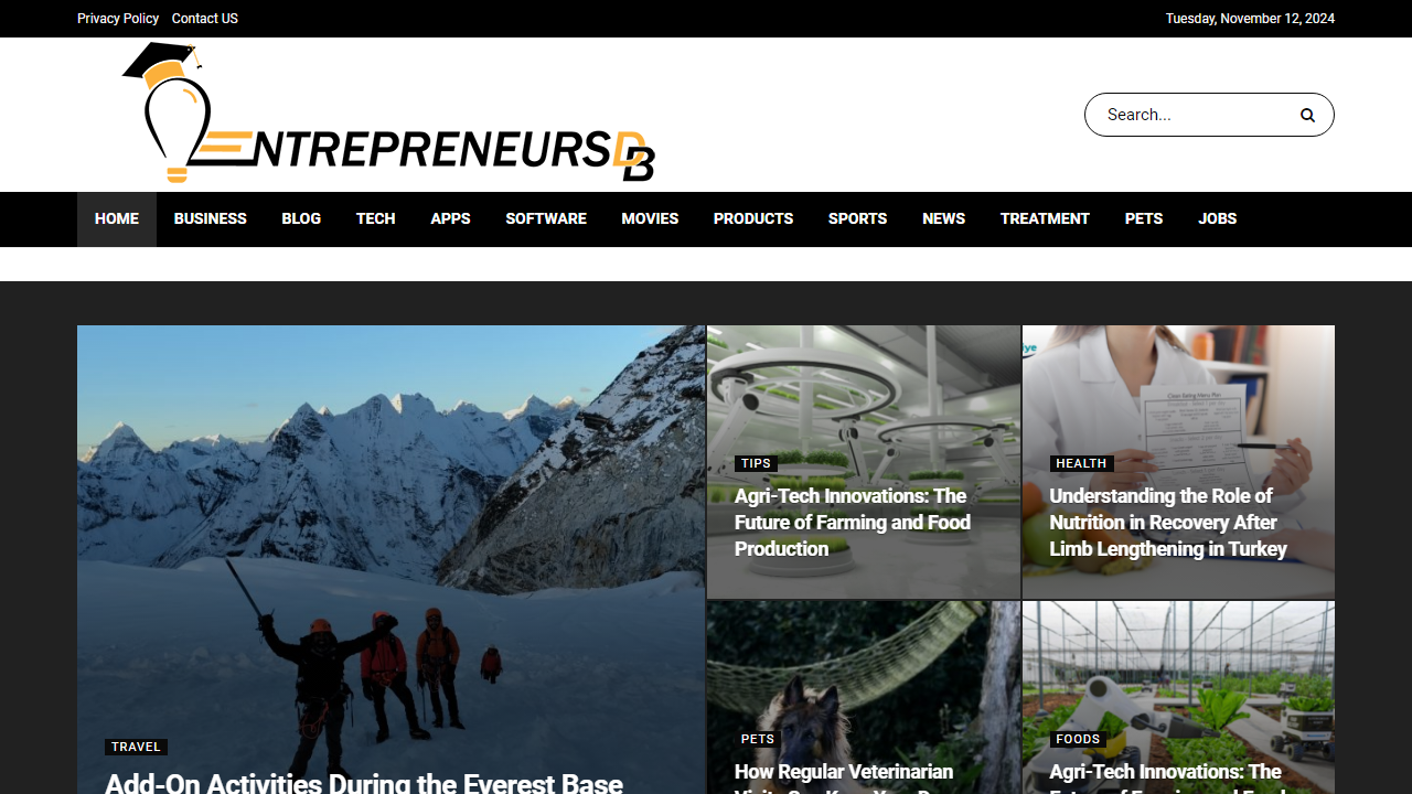 Entrepreneursdb.com | Bridge towards Future