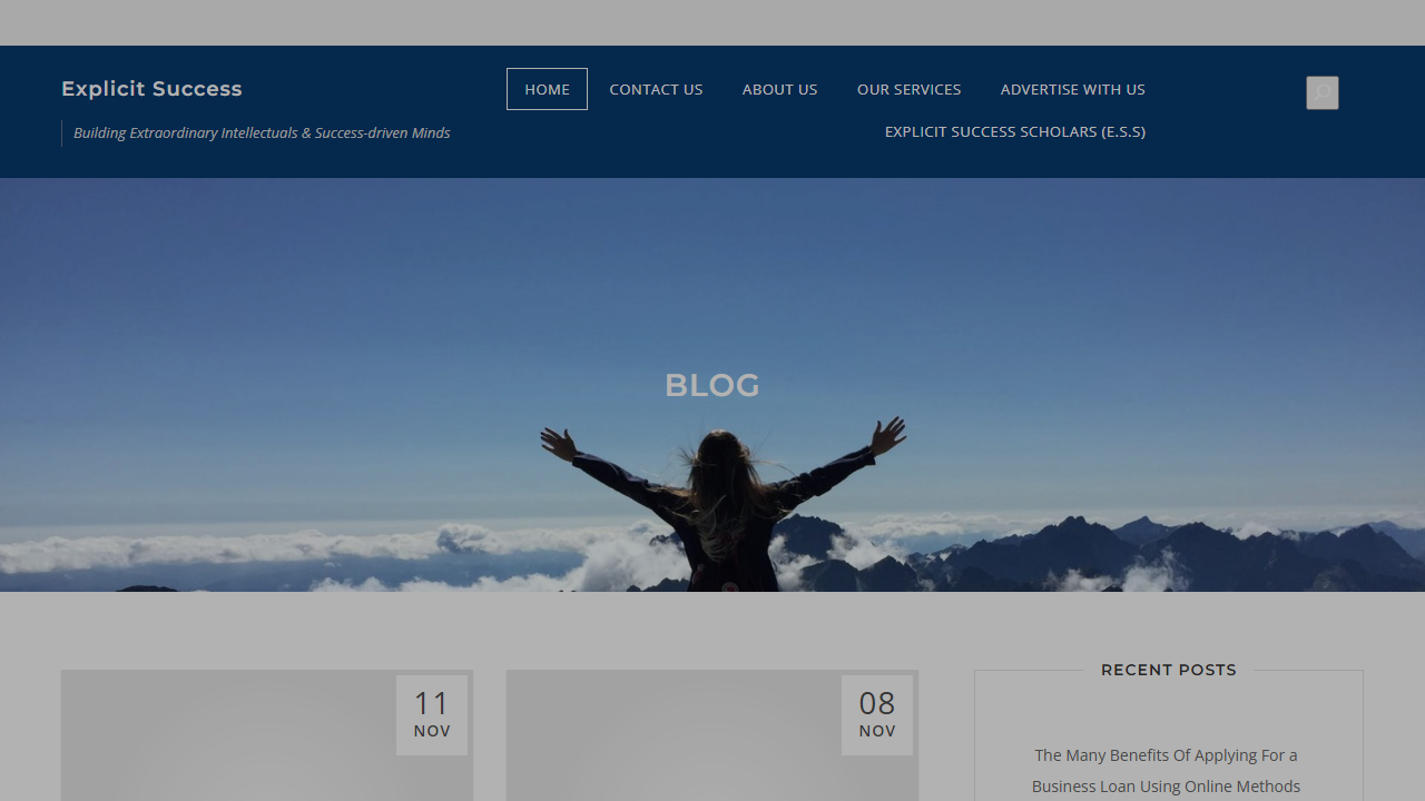 Explicit Success - Building Extraordinary Intellectuals & Success-driven Minds