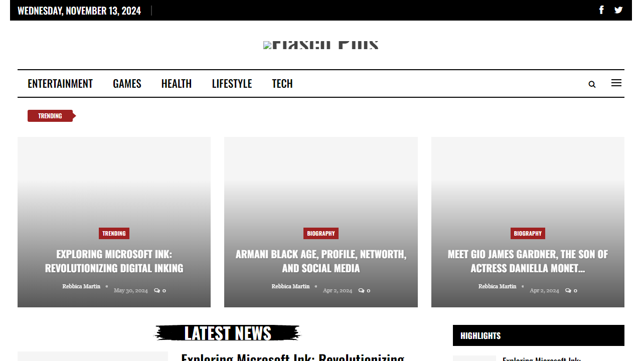 Fiasco Plus: News, Entertainment, Biogeography, Culture & Society