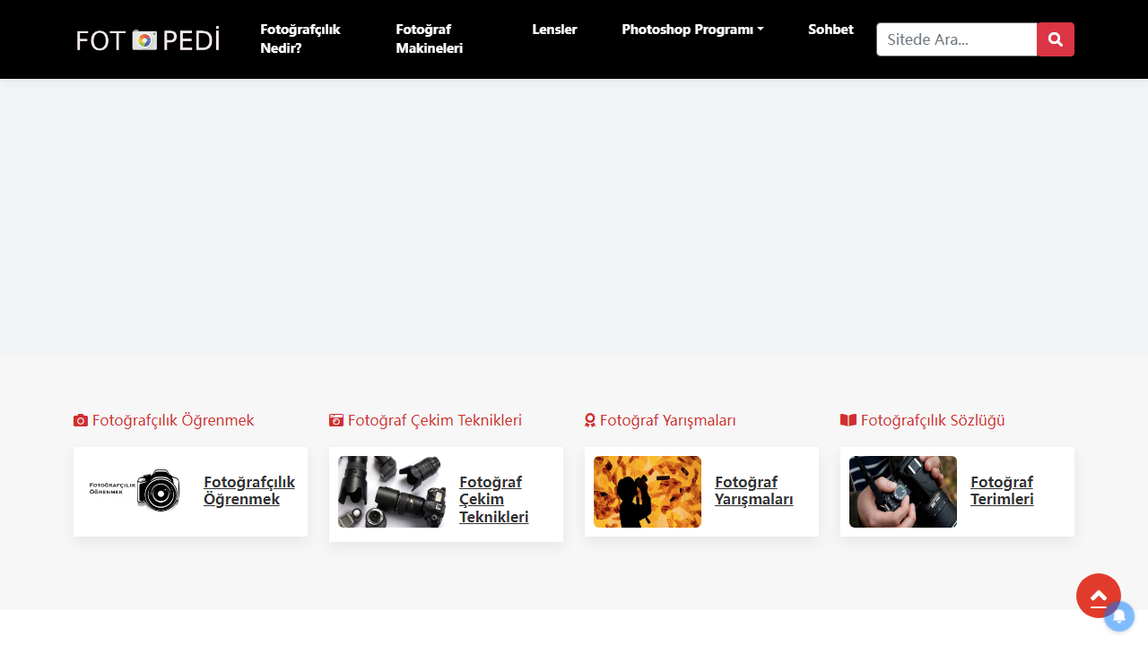 Fotopedi - Fotoğraf, Fotoğraf Çekim Teknikleri, DSLR ve Aynasız Fotoğraf Makineleri, Lensler