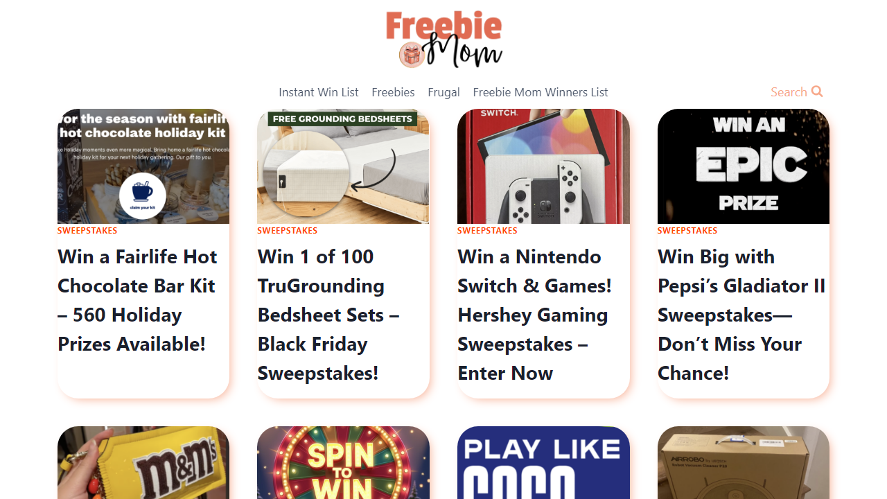 freebiemom.com