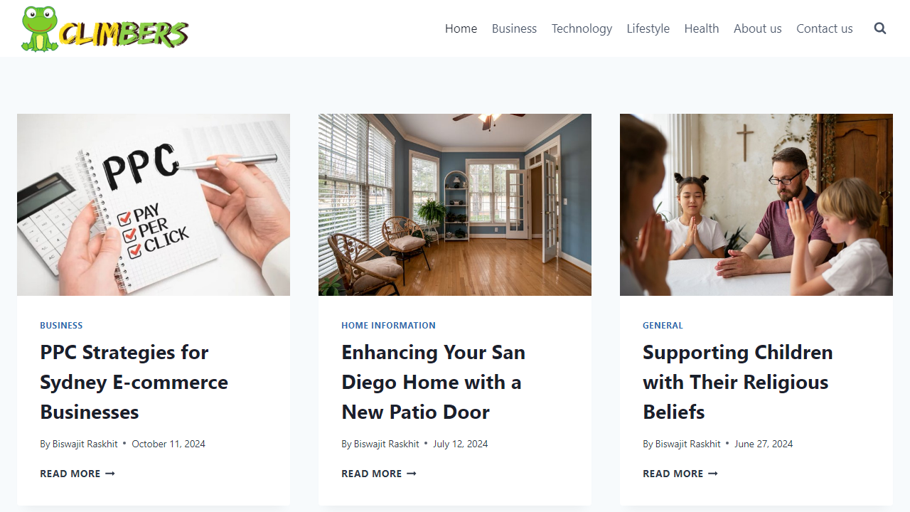 Frogclimbers - Always be updated.