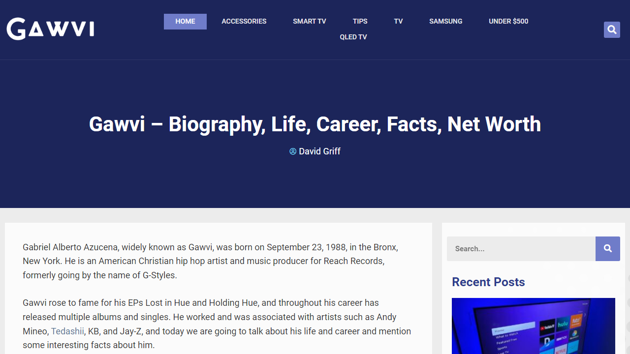 Gawvi - Biography, Life, Career, Facts, Net Worth