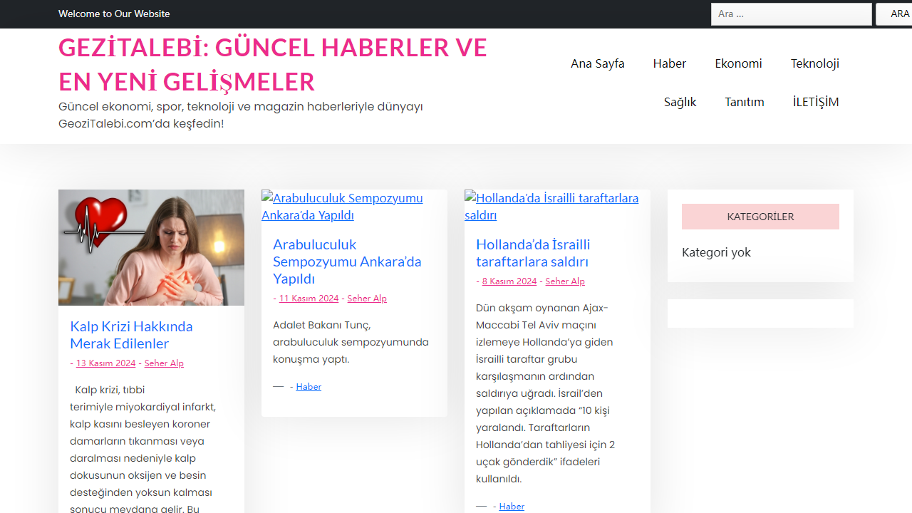 Gezitalebi: Güncel Haberler ve En Yeni Gelişmeler - Güncel ekonomi, spor, teknoloji ve magazin haberleriyle dünyayı GeoziTalebi.com'da keşfedin!