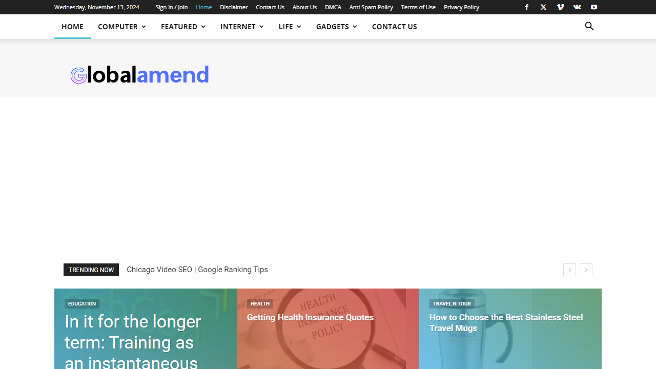 Globalamend | All Kind Of Internet Top News