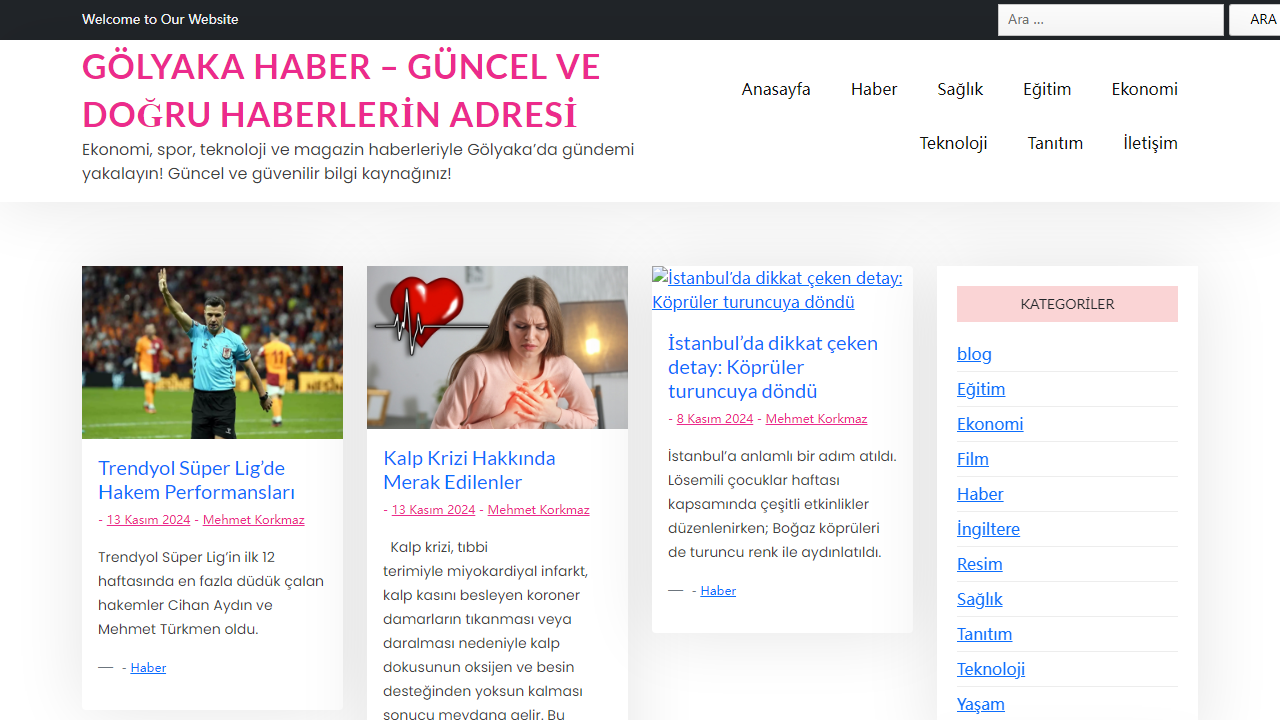 Gölyaka Haber - Güncel ve Doğru Haberlerin Adresi - Ekonomi, spor, teknoloji ve magazin haberleriyle Gölyaka'da gündemi yakalayın! Güncel ve güvenilir bilgi kaynağınız!