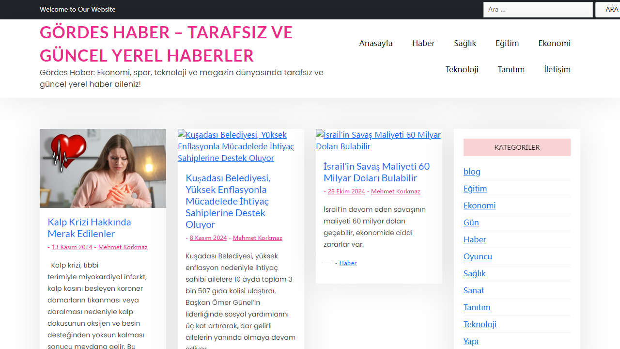 Gördes Haber - Tarafsız ve Güncel Yerel Haberler - Gördes Haber: Ekonomi, spor, teknoloji ve magazin dünyasında tarafsız ve güncel yerel haber aileniz!