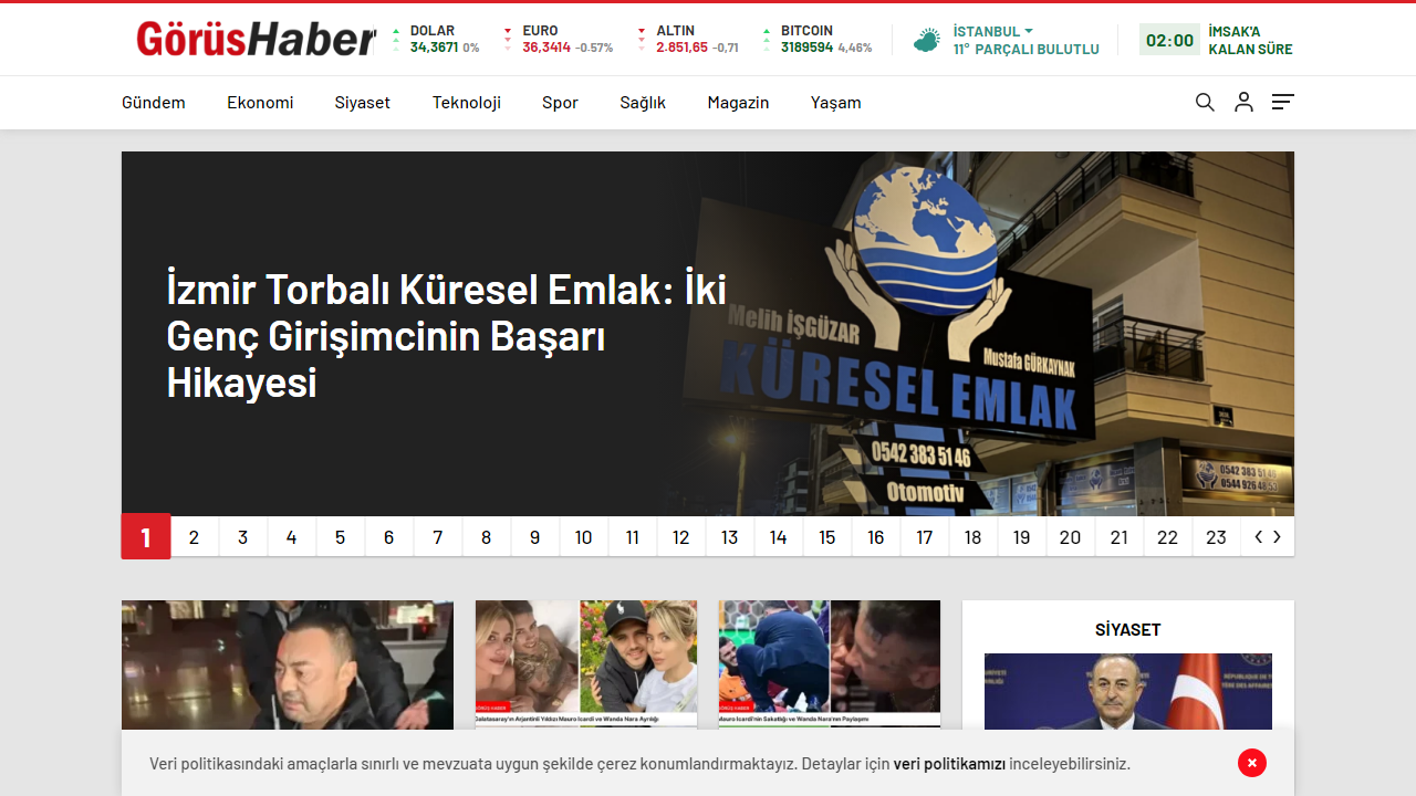 Görüş Haber – Son Dakika Haberleri