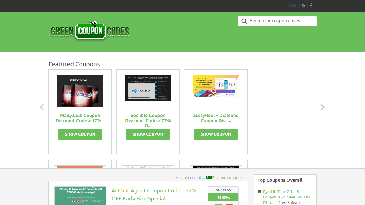 greencouponcodes.com