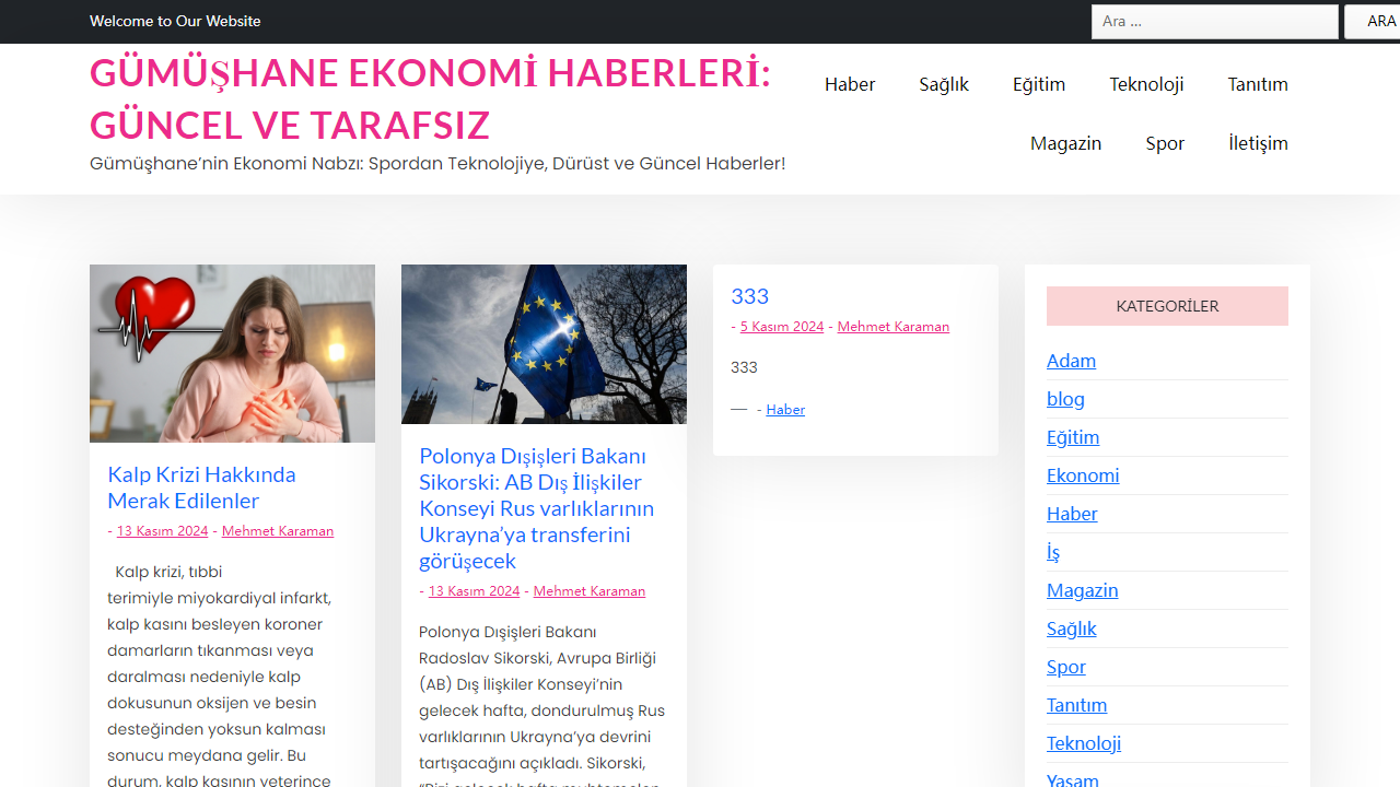 Gümüşhane Ekonomi Haberleri: Güncel ve Tarafsız - Gümüşhane'nin Ekonomi Nabzı: Spordan Teknolojiye, Dürüst ve Güncel Haberler!