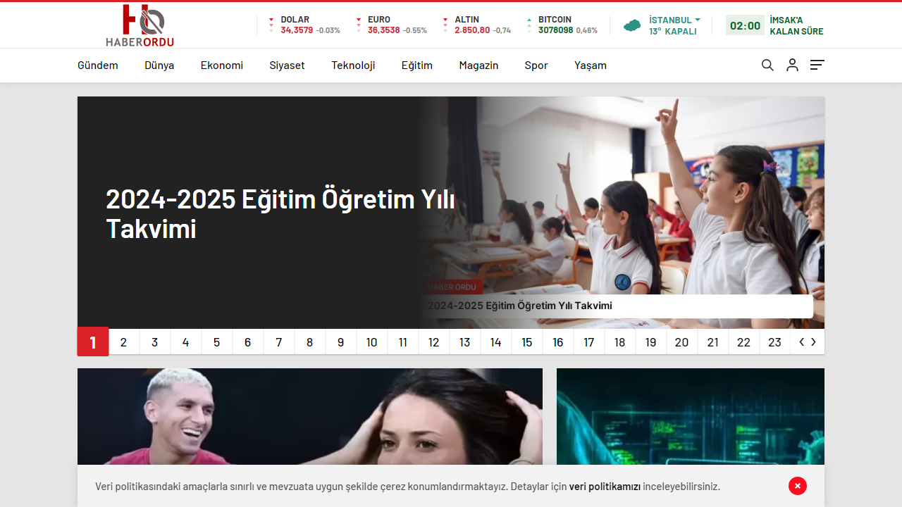 HaberOrdu – Ordu Haberlerinin Adresi