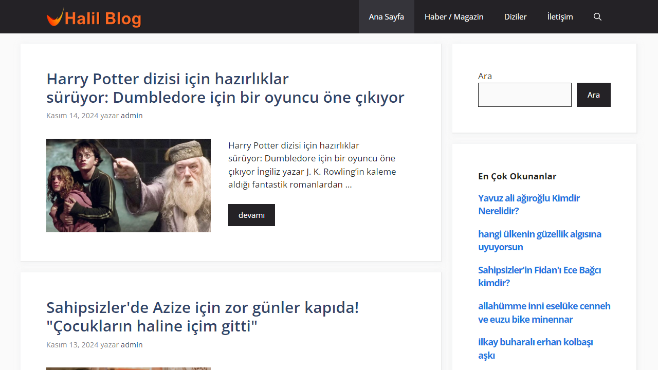 Son Dakika Haberleri Magazin