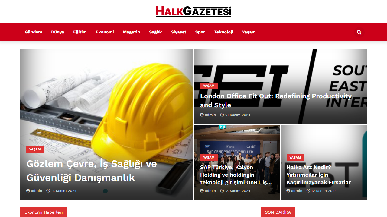 Halk Gazetesi – Ulusal ve Yerel Son Dakika Güncel Haber