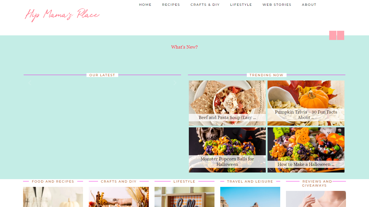Hip Mama's Place - Easy Family-Friendly Recipes, Lifestyle, and Travel Trends