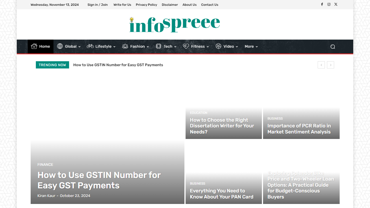 Info Spreee - Spree of Informational Articles