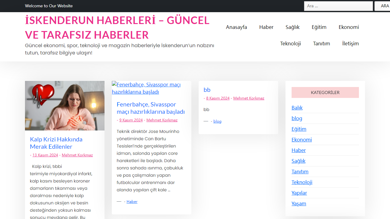 İskenderun Haberleri - Güncel ve Tarafsız Haberler - Güncel ekonomi, spor, teknoloji ve magazin haberleriyle İskenderun'un nabzını tutun, tarafsız bilgiye ulaşın!