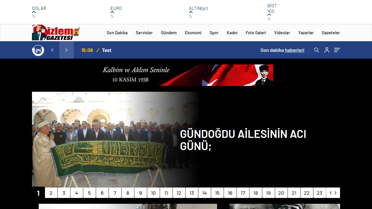 İzlem Gazetesi  Online haber – İzlem Gazetesi, Online haber platformu