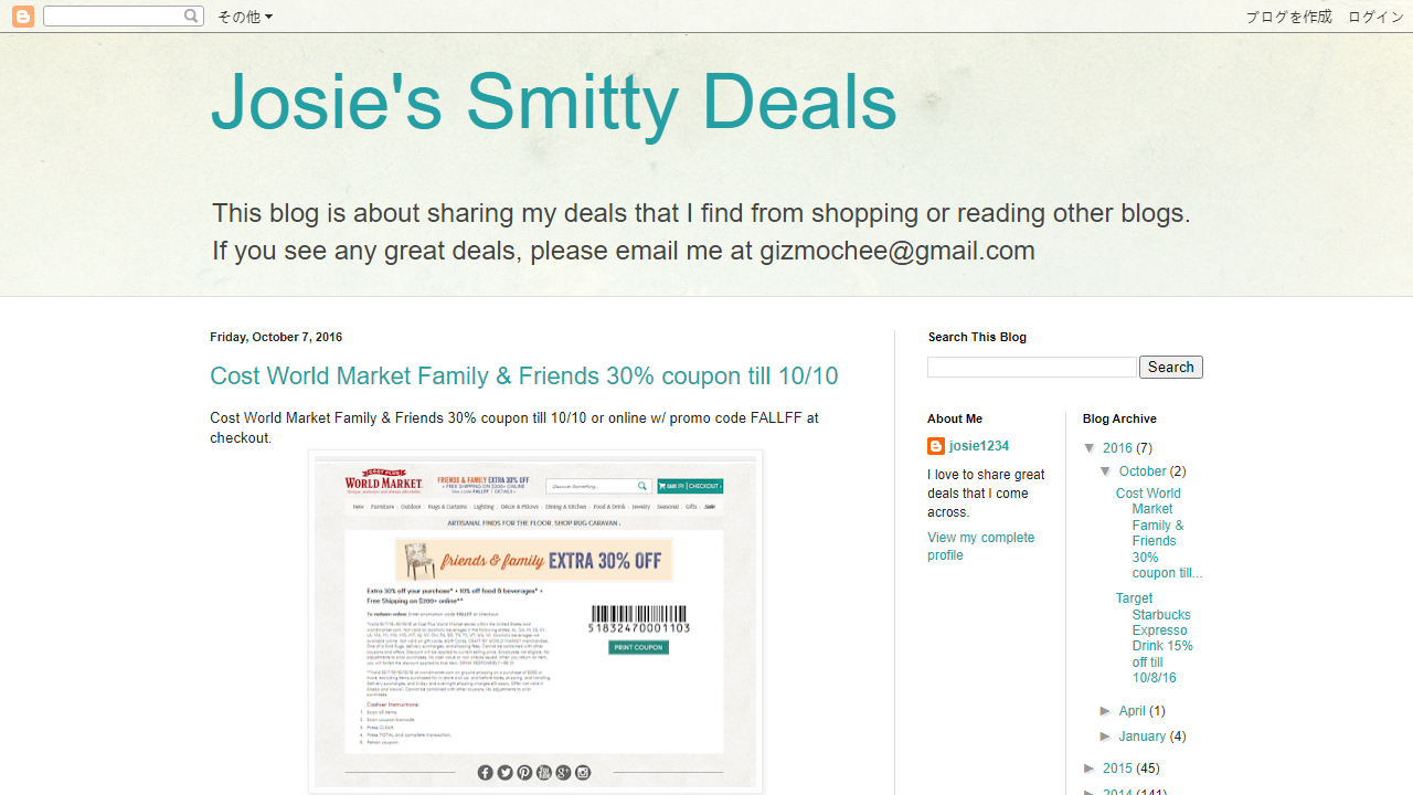 josiesdeals.blogspot.com