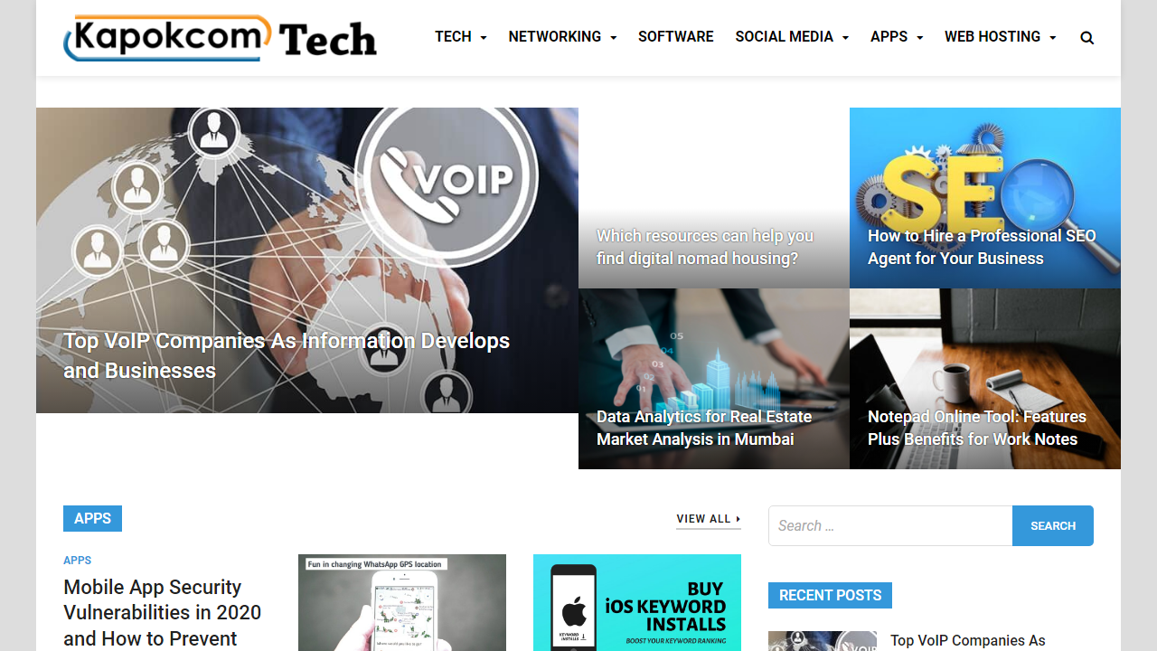 Kapokcom Tech | Technology Updates and Latest trends