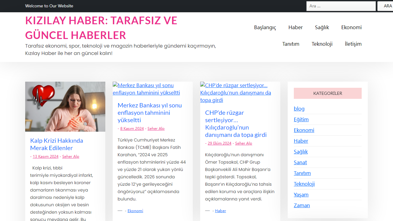 Kızılay Haber: Tarafsız ve Güncel Haberler - Tarafsız ekonomi, spor, teknoloji ve magazin haberleriyle gündemi kaçırmayın, Kızılay Haber ile her an güncel kalın!